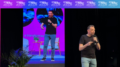 Andr Foresti fala sobre novos jeitos de encarar a inovao no Summit Empreender 40+