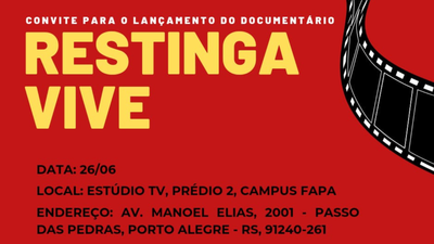 Alunos de Jornalismo da Uniritter lanam documentrio 'Restinga Vive'