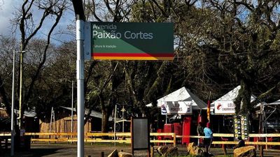 Ruas do Parque Harmonia ganham placas de identificao em homenagem a cultura gacha 