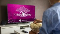 Estúdio panorâmico, localizado na Praça da Alfândega, terá transmissões da TV Pampa, bem como das rádios Liberdade e Grenal