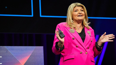 Empresria norte-americana Sandy Carter apresenta previses de revoluo da IA no SXSW