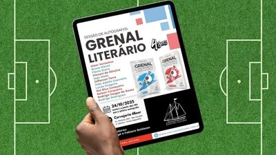 Editora Escuna promove lançamento de coletânea que une futebol e literatura Editora Escuna promove lançamento de coletânea que une futebol e literatura